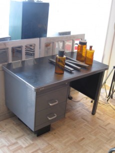 1960's German Metal desk